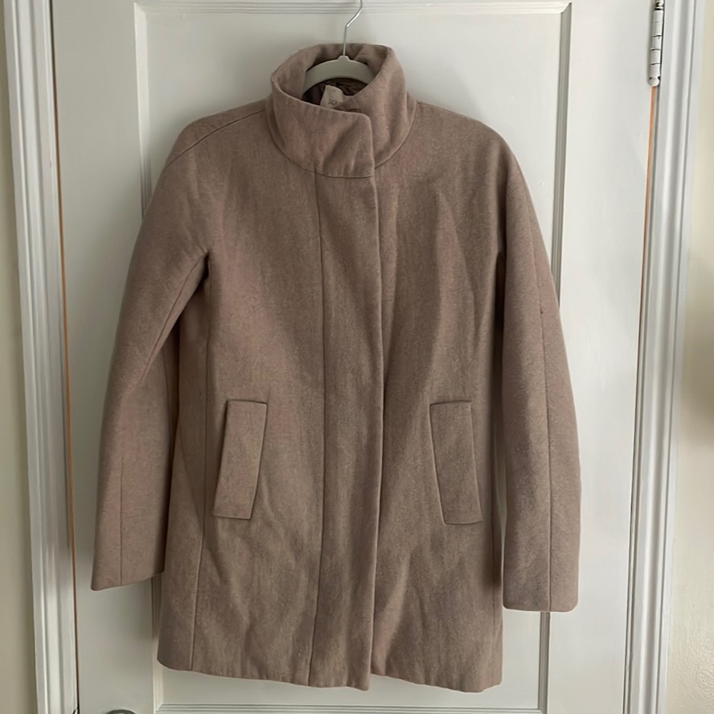 J. Crew factory city coat size 0